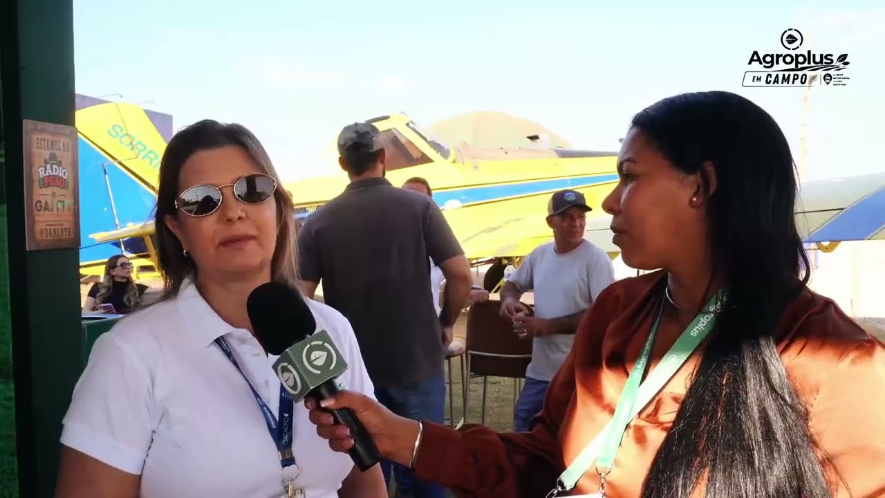 AgroPlus em Campo entrevista a expositora Valdirene Formehl, da Sorriso Aviação Agrícola, no GAFF!